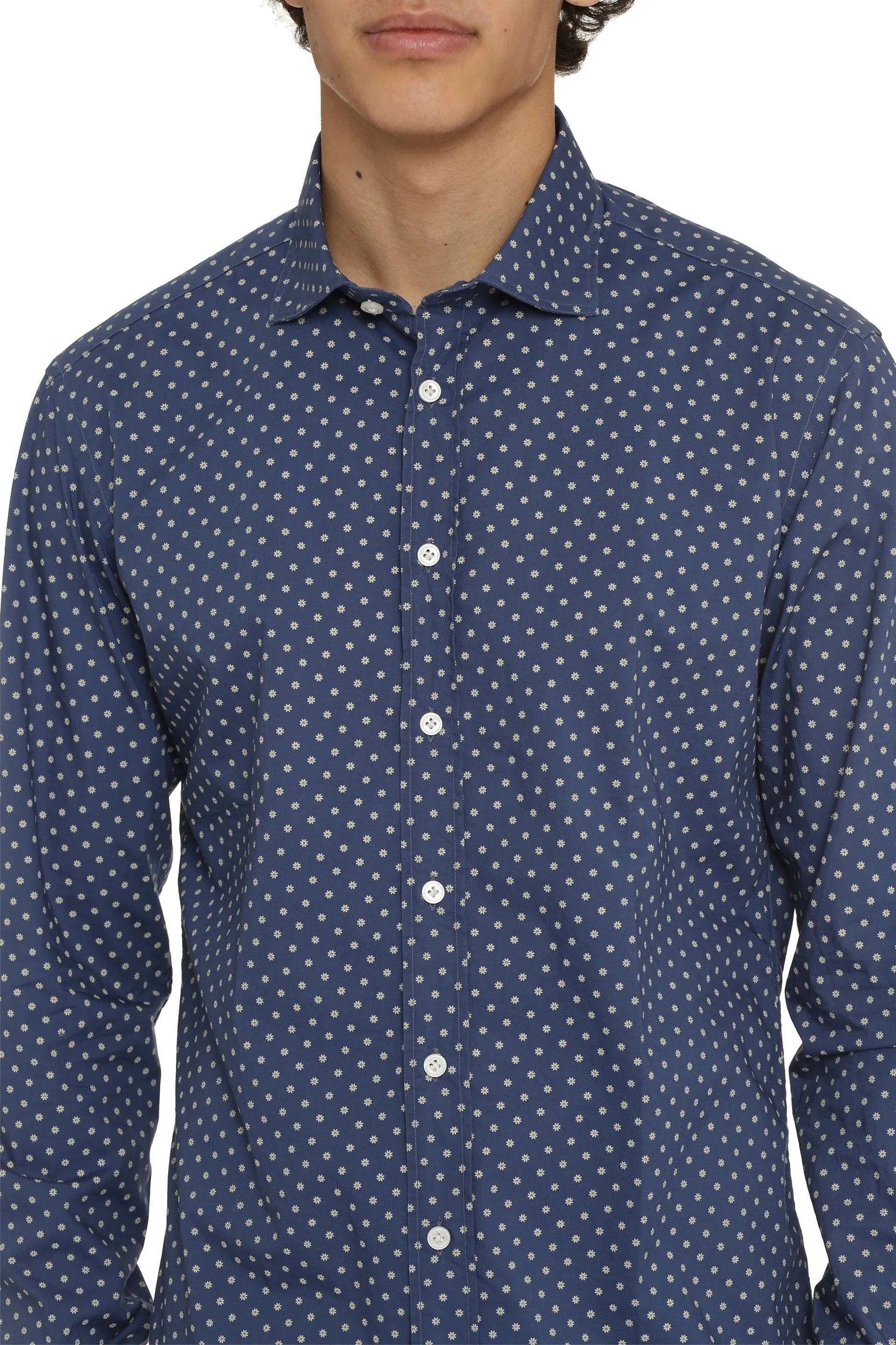 BASTONCINO Camicia in cotone stampato