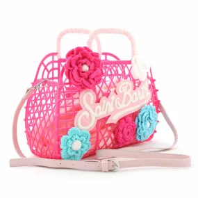 Borsa Jelly Basket Fucsia E Rosa