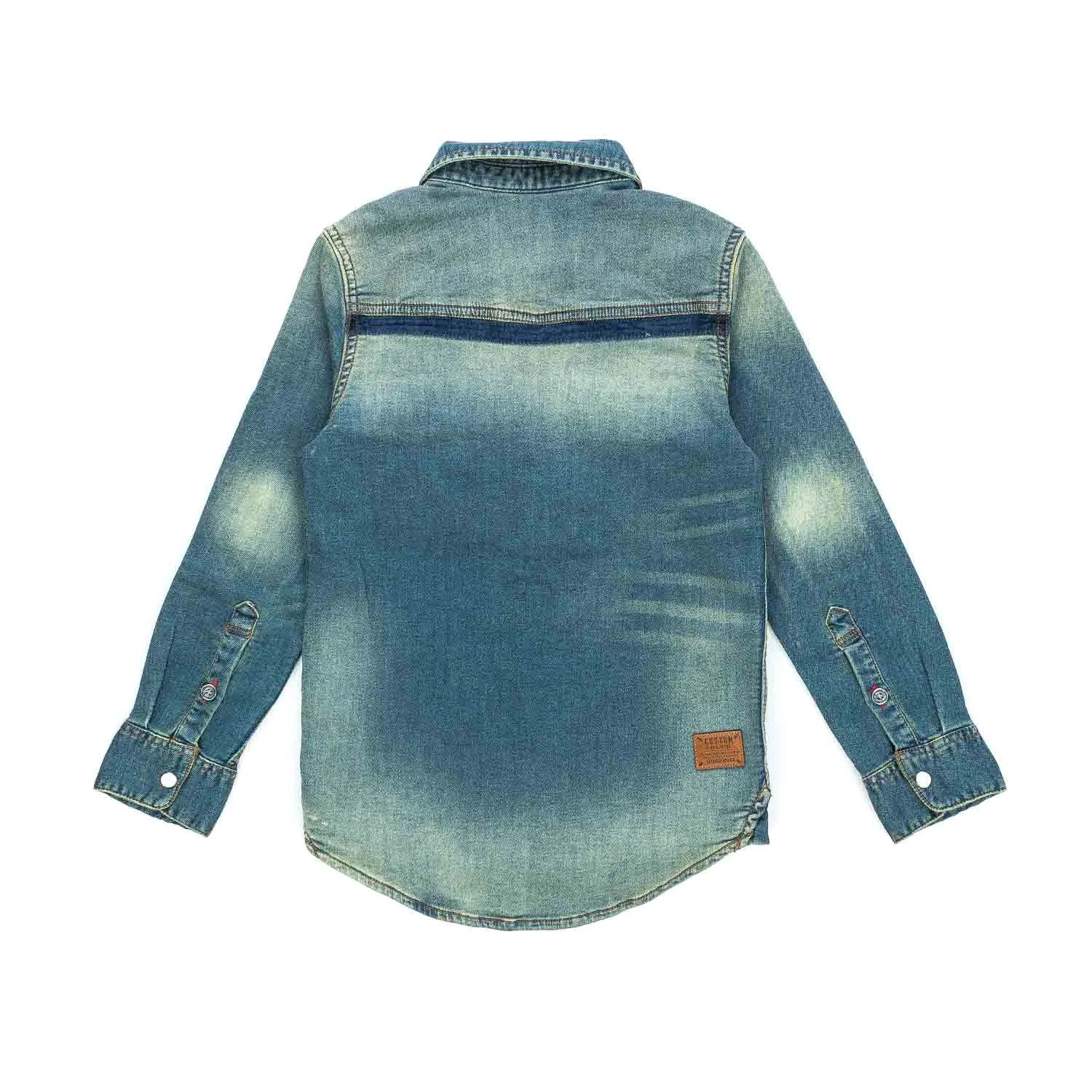 Camicia In Denim Bambino Teen