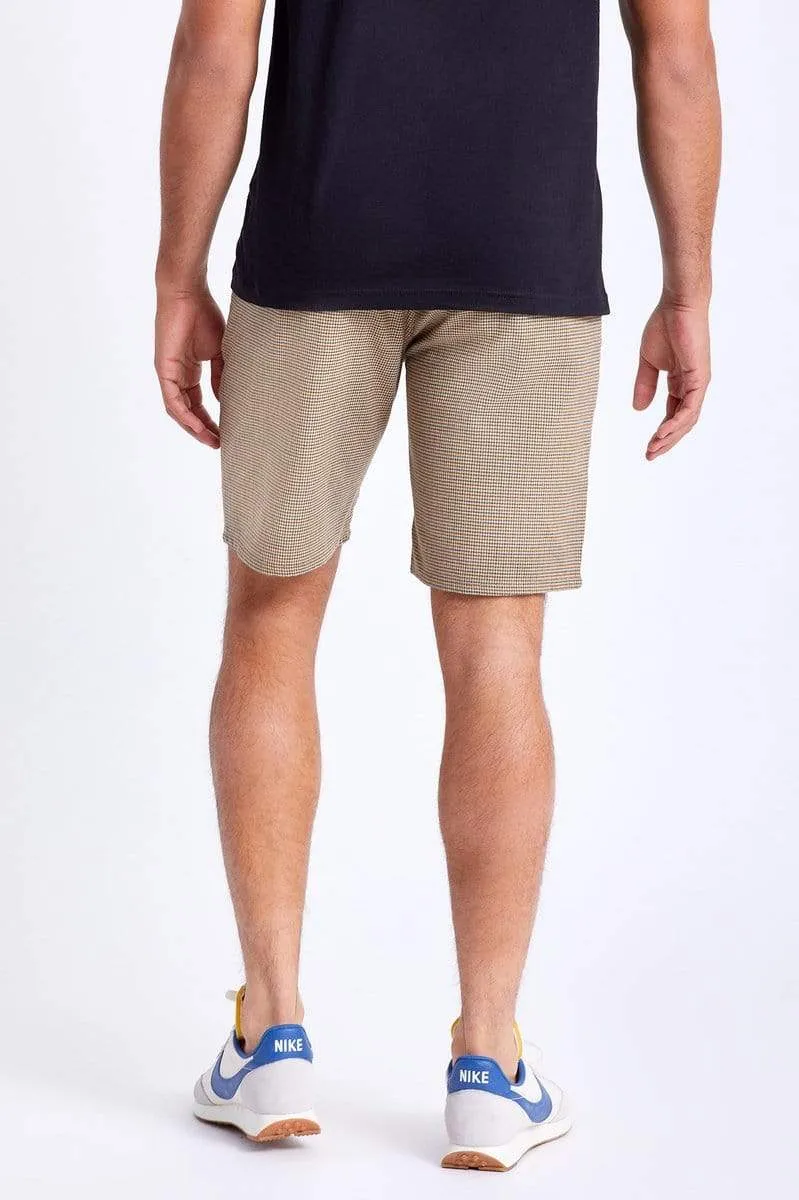 Choice Chino Short Vanilla Houndstooth