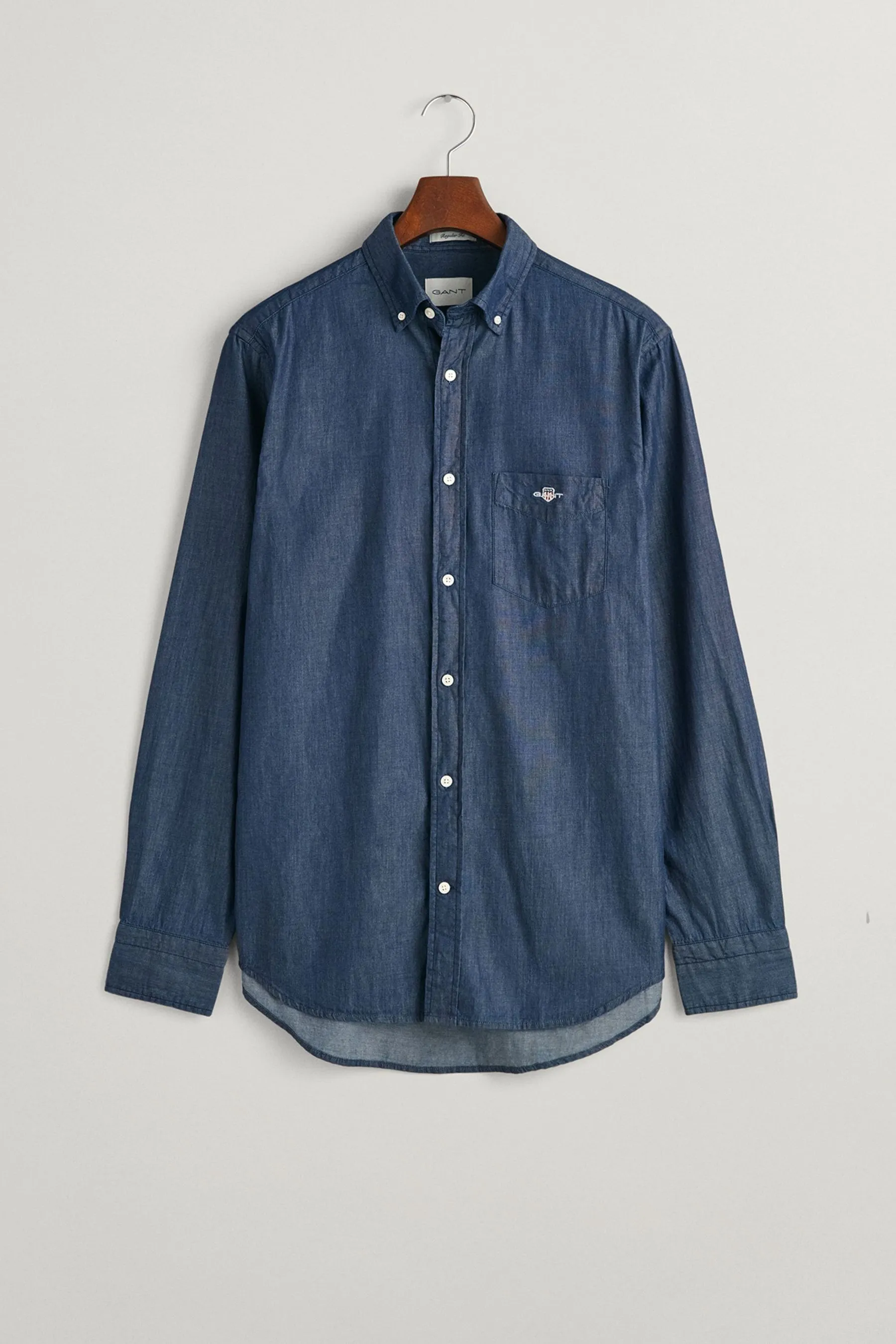 GANT regular  - Camicia con Denim vestibilità classica