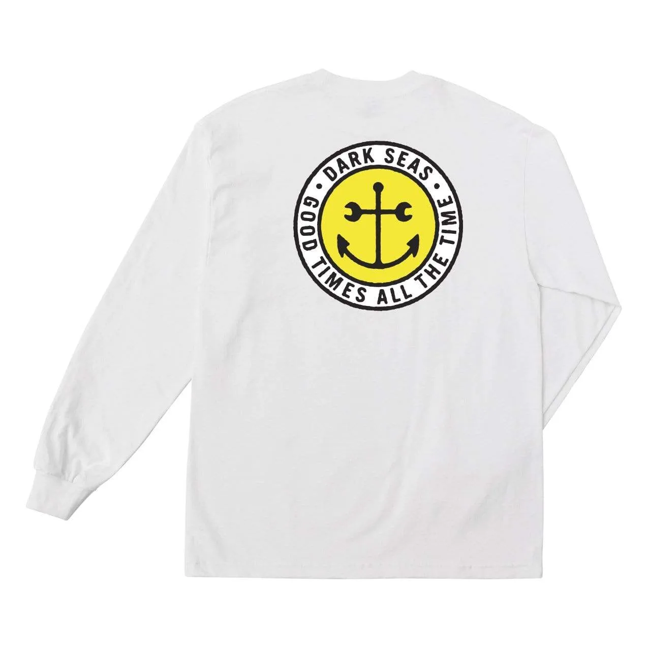 Good Vibes Longsleeve Tee White