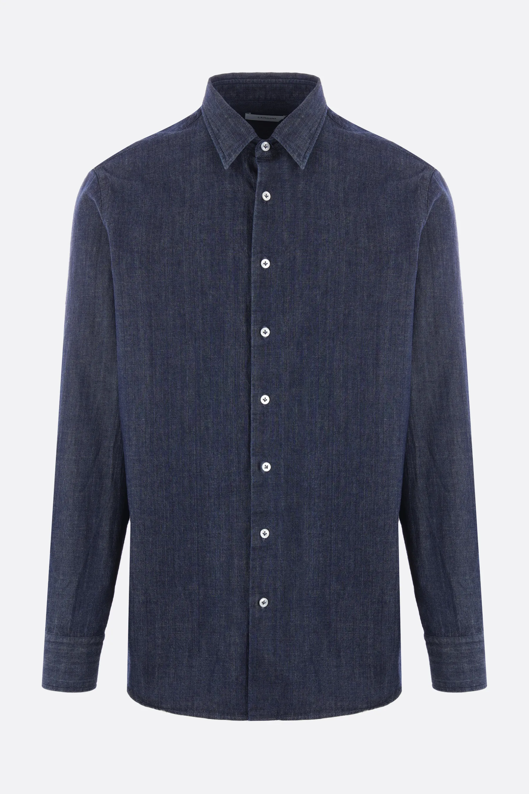  LARDINI camicia in denim 