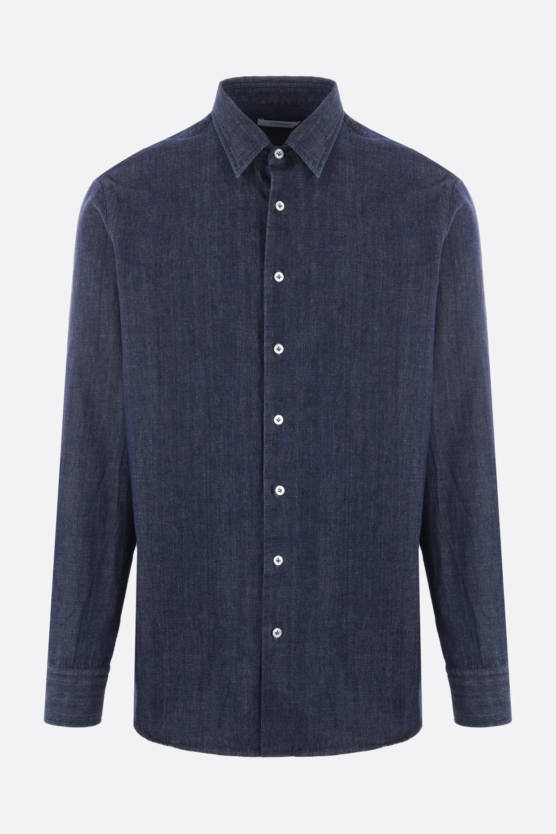  LARDINI camicia in denim 