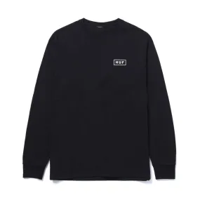 Lightning Rose L/S Tee Black