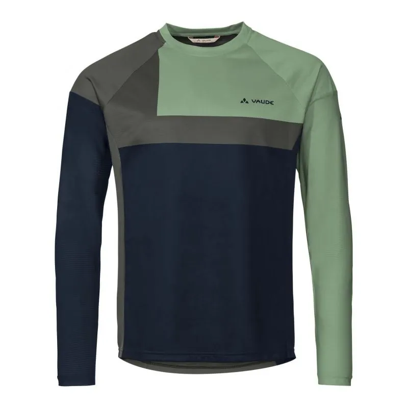 Maglia a maniche lunghe da uomo Vaude Moab V (verde salice)