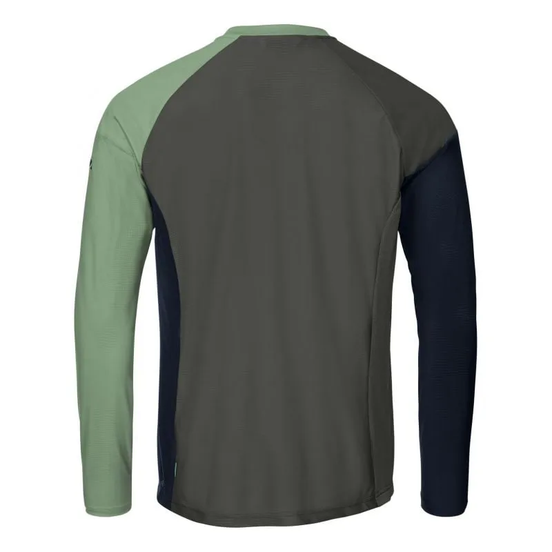 Maglia a maniche lunghe da uomo Vaude Moab V (verde salice)