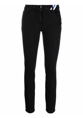 pantalone in denim nero