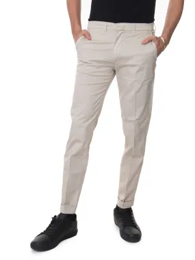 Pantalone modello chino Beige Fay Uomo