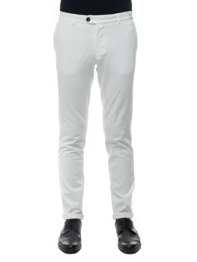 Pantalone modello chino Bianco Fay Uomo