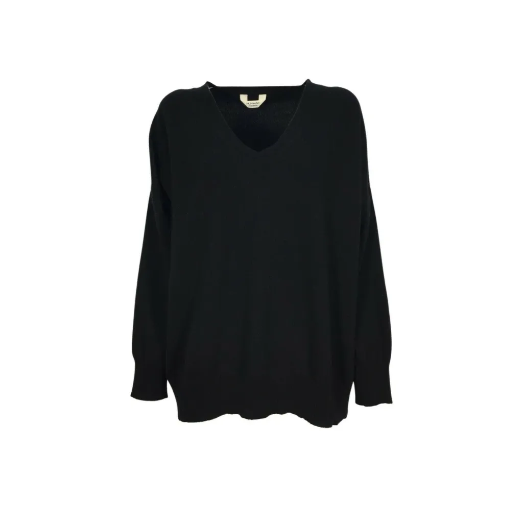 RE_BRANDED maglia donna over Z1WA05 85% cashmere riciclato 15% altre fibre MADE IN ITALY