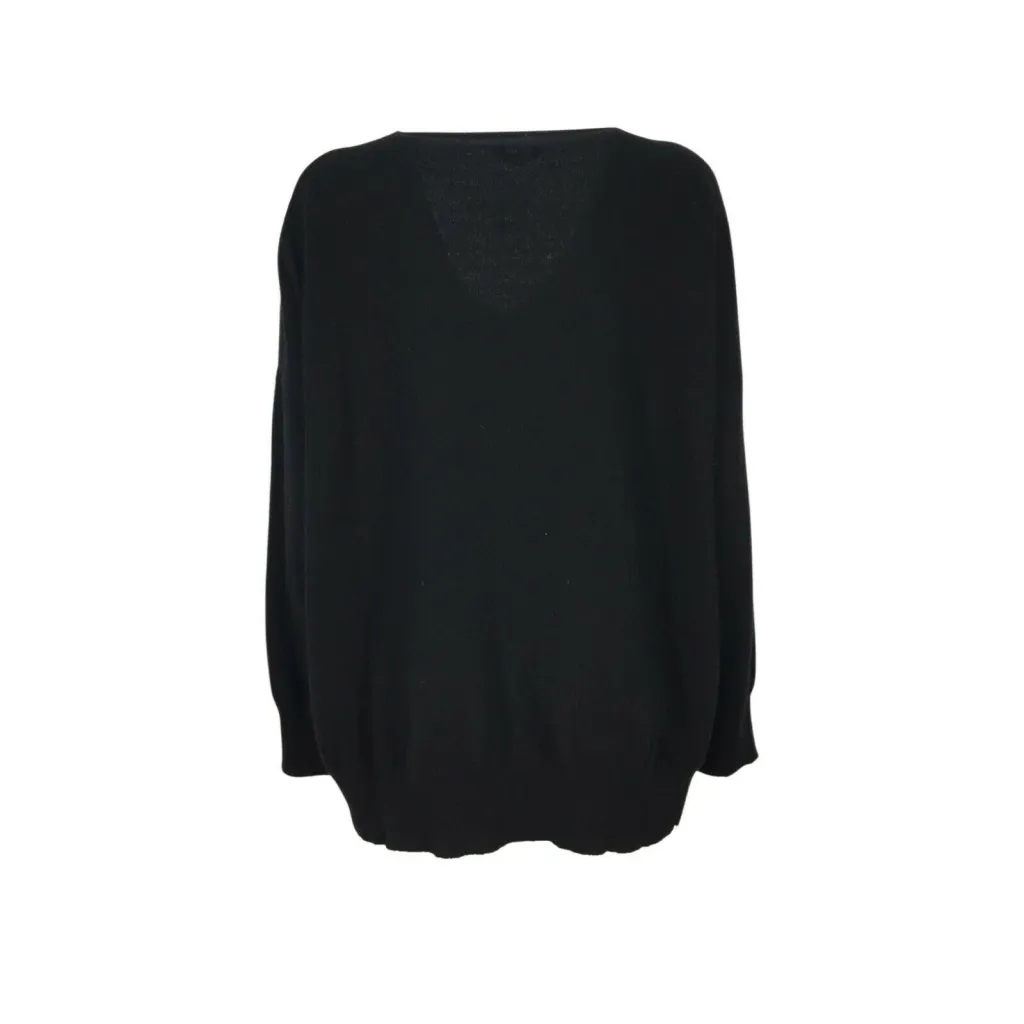 RE_BRANDED maglia donna over Z1WA05 85% cashmere riciclato 15% altre fibre MADE IN ITALY