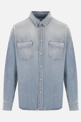  SAINT LAURENT camicia in denim 