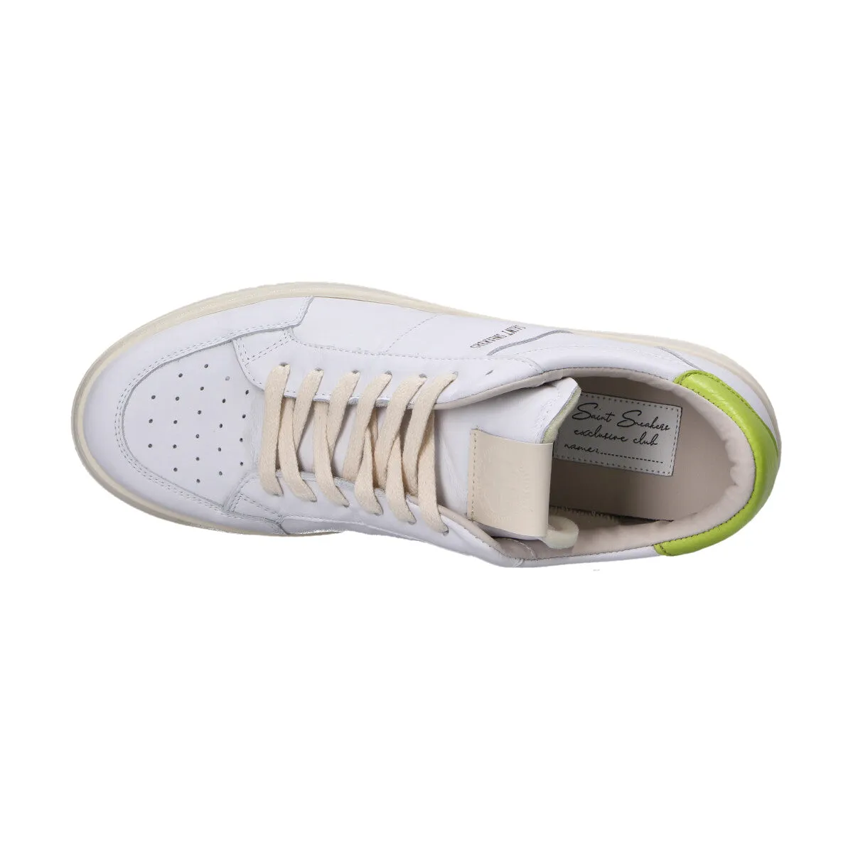 Saint sneakers golf in pelle bianca