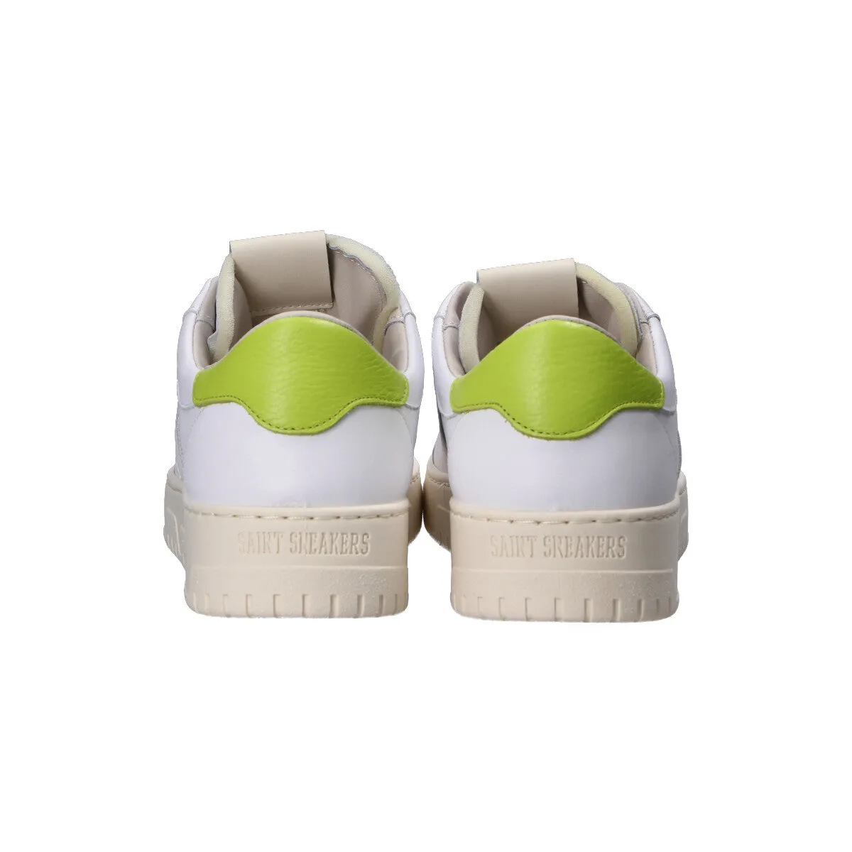 Saint sneakers golf in pelle bianca