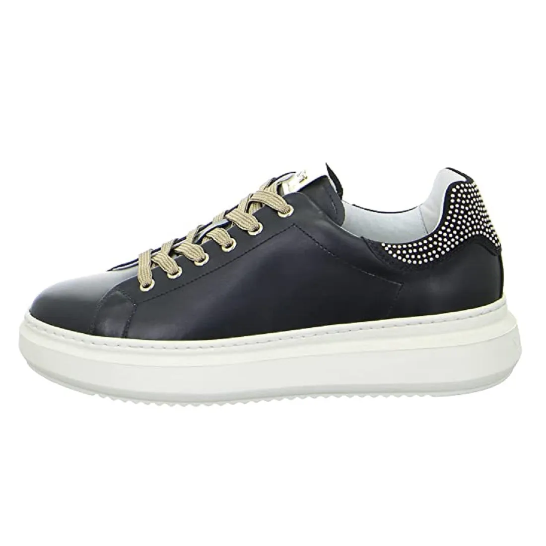 Scarpe casual da Donna - NERO GIARDINI Art. I205370D 100 sneakers nero pelle