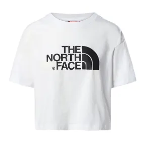 The North Face T-Shirt Easy Logo Donna Bianco